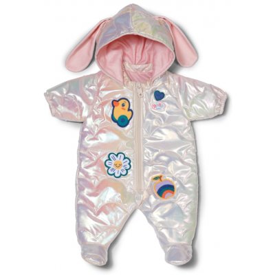 Zapf Creation BABY born Zimní kombinéza krémová 43 cm – Sleviste.cz