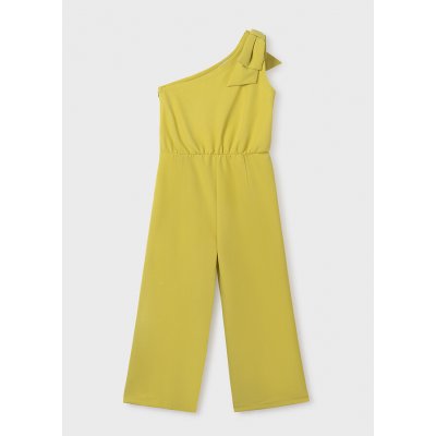 Mayoral overal na jedno rameno s mašlí hořčicový – Zboží Dáma