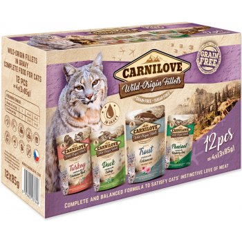 Carnilove cat pouch 12 x 85 g