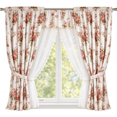 Fliying Sada záclon se závěsem Versi 300x160 cm – Hledejceny.cz