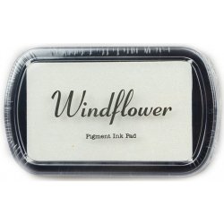 Windflower Razítkovací polštářek bílá