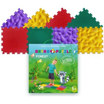 Ortho Puzzle Ortopedické puzzle 8 ks Forest