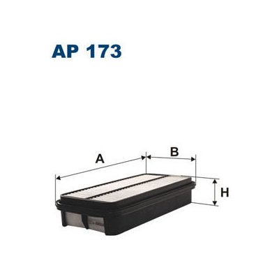 Vzduchový filtr FILTRON AP 173 – Hledejceny.cz