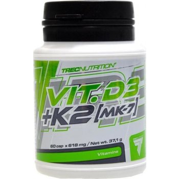 Trec Nutrition Vitamín D3+K2 60 kapslí