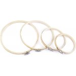 Vyšívací kruh bambusový sada, malé, 1 bambus světlý – Zboží Dáma