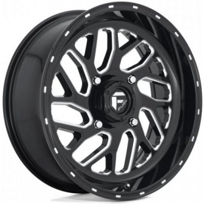 Fuel D581 TRITON 9x17 5x127 ET-12 gloss black milled | Zboží Auto