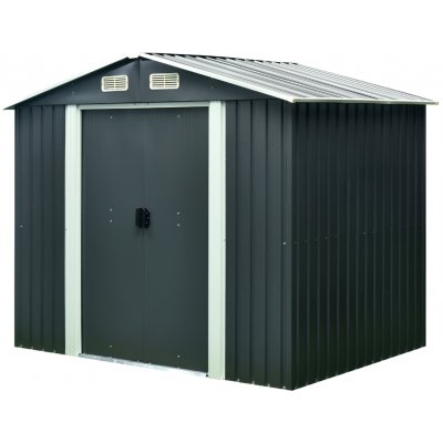 Aga STK15027 236x206x174 cm, Tmavě šedý dveře 105x170 cm – Zboží Mobilmania