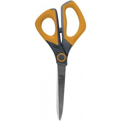 DOPRODEJ SCISSOR Nůžky pogumované 18 cm oranžové, měkký úchyt – Hledejceny.cz