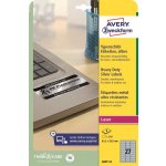 Avery Zweckform L6011-8 Velmi odolné PET etikety 63,5x29,6mm 216 ks stříbrná – Hledejceny.cz