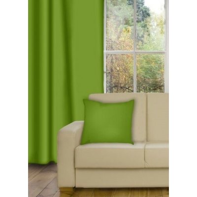 Zatemňovací závěsy Blackout žluto-zelené 145x200 + kroužky - 145x200cm – Hledejceny.cz