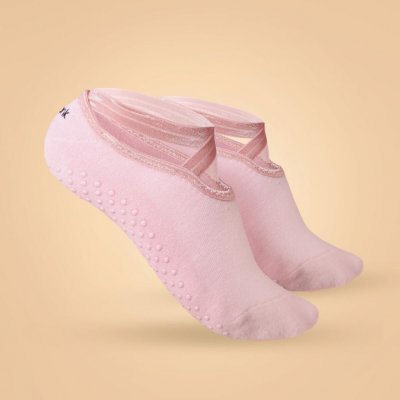 Beastpink ponožky Grip Yoga Pink – Zboží Dáma