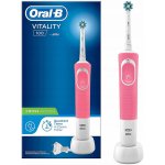 Oral-B Vitality 100 3D White Pink – Sleviste.cz