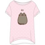 Dívčí triko na spaní Pusheen růžové – Zboží Dáma