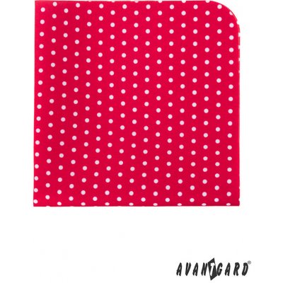 Avantgard Kapesníček Lux červená s bílými puntíky 583 1979 – Zboží Mobilmania