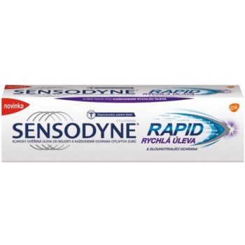 Sensodyne Rapid zubní pasta s fluoridem 75 ml