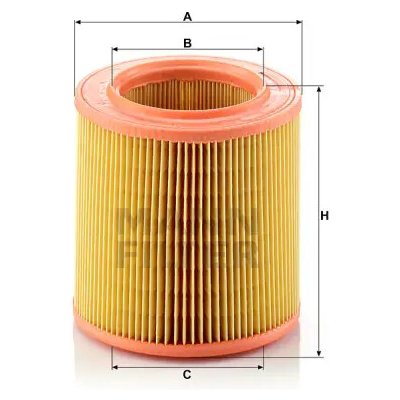 MANN FILTER Vzduchový filtr C 1577 – Hledejceny.cz