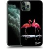 Pouzdro a kryt na mobilní telefon Apple Pouzdro Picasee ULTIMATE CASE MagSafe Apple iPhone 11 Pro - Flamingos couple