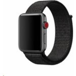 ESES nylonový řemínek 42mm černý pro Apple Watch 1530000036 – Zboží Živě