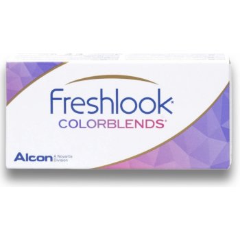 Alcon FreshLook ColorBlends Blue dioptrické 2 čočky