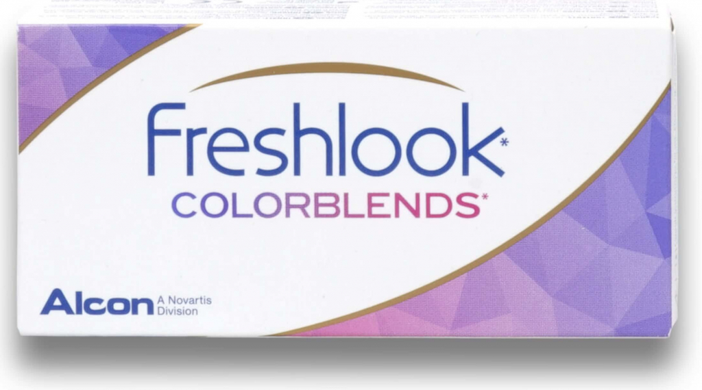 Alcon FreshLook ColorBlends Blue dioptrické 2 čočky
