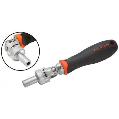 FIXMAN Šroubovák ráčnový s kloubem pro šestihranné bity 6,3 mm (1/4“) D0601 – Zbozi.Blesk.cz