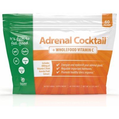 Jigsaw Health Adrenální koktejl s vitaminem C 240 g 60 sáčků – Hledejceny.cz