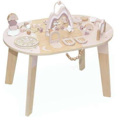 Label label Label Label Stoleček s aktivitami Pink – Zbozi.Blesk.cz