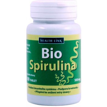 Health Link Bio Spirulina 500 mg 100 tablet