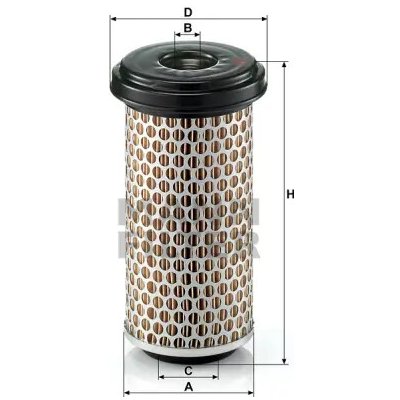 MANN FILTER Vzduchový filtr C 940 – Hledejceny.cz