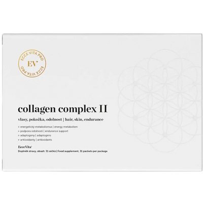 Ecce Vita Pro Collagen Complex II na pleť, vlasy a nehty a vitalitu mango-maracuja 31 ks – Hledejceny.cz