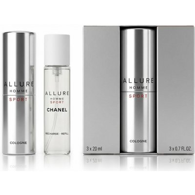 Chanel Allure Sport EDC 3 x 20 ml dárková sada – Zboží Mobilmania