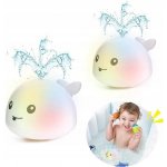 Aga4Kids Dětská LED velryba do vany MR1380 – Zboží Dáma
