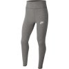 Dětské legíny Nike Sportswear Favorites Graphix High Waist Legging G Šedý