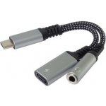 PremiumCord USB-C /3,5mm jack s DAC chipem ku31zvuk04 – Zbozi.Blesk.cz