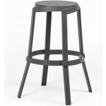Nardi Šedá plastová zahradní barová židle Stack Maxi 76,5 cm – Hledejceny.cz