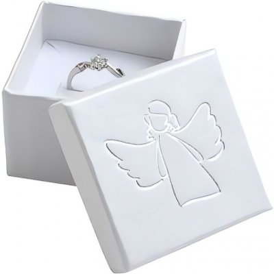 JK Box Něžná dárková krabička s andělíčkem AN-3/A1/AG – Zboží Dáma