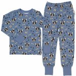 Geggamoja dvoudílné rostoucí pyžamo Blue Bulldog – Zboží Mobilmania