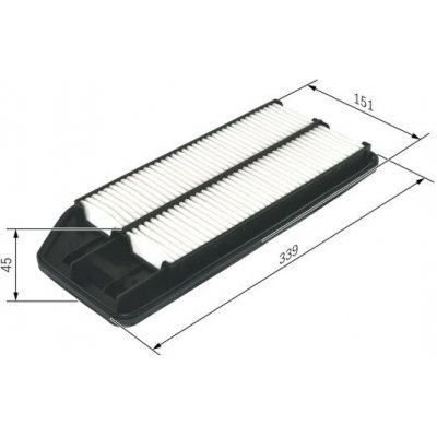 Vzduchový filtr BOSCH 1 987 429 192 – Hledejceny.cz
