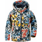 Didriksons bunda DELLEN PRINTED dětská modrá – Sleviste.cz