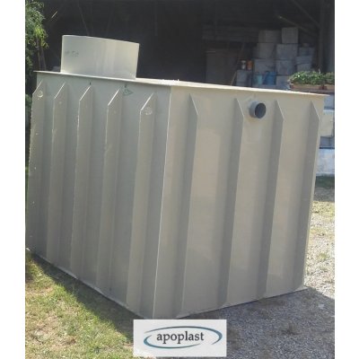 ApoPlast septik k obetonování hranatý 6m³ – Zboží Mobilmania