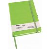 Poznámkový blok Online Viva Colori A6 zápisník zelený