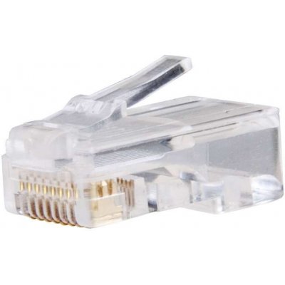 EMOS Konektor pro UTP kabel (lanko), bílý 1821000100 – Zbozi.Blesk.cz