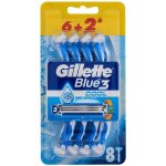 Gillette Blue3 Sensitive 8 ks – Zboží Mobilmania