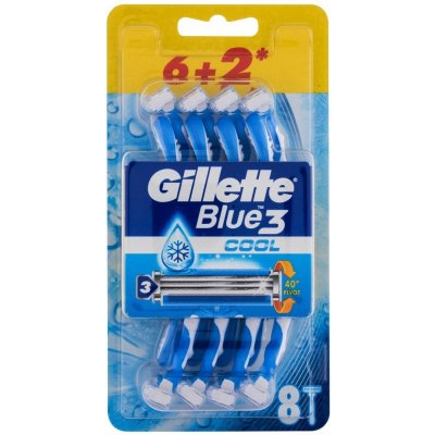 Gillette Blue3 Sensitive 8 ks – Hledejceny.cz