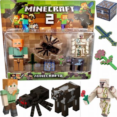 MINECRAFT VELKÁ SADA FIGUREK PŘÍSLUŠENSTVÍ 7 – Zboží Mobilmania