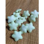 Knoflík ve tvaru hvězdy zelinkavý – Zboží Dáma