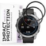 Techsuit Nano Flex (2 ks) na Garmin Fenix 7 černá 174502 – Zboží Živě
