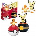 MEGA Pokémon Poké Ball - Charmander a Pichu – Zboží Dáma