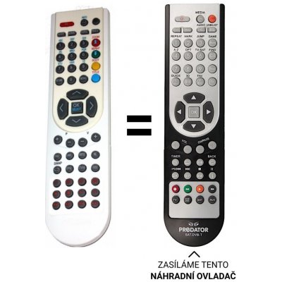 Dálkový ovladač Predátor Finlux RC1900 – Zboží Živě