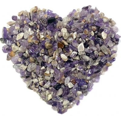 Přírodní tromlované minerály Ametyst 3-12 mm – Zboží Dáma